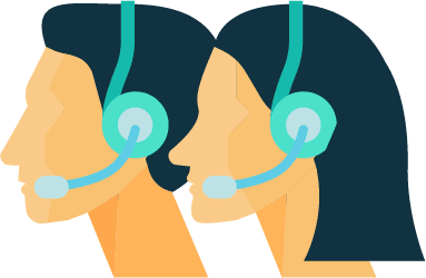 Asset 13@4x call center agents icon
