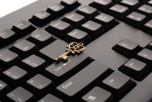 key on keyboard